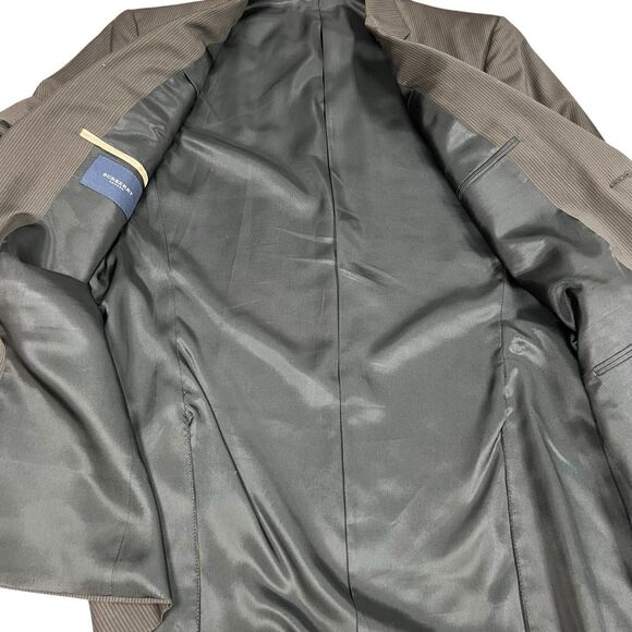 BURBERRY London Blazer Mens Sz 40R 100% Wool USA Woven Sport Coat Preppy Luxury - Picture 7 of 12